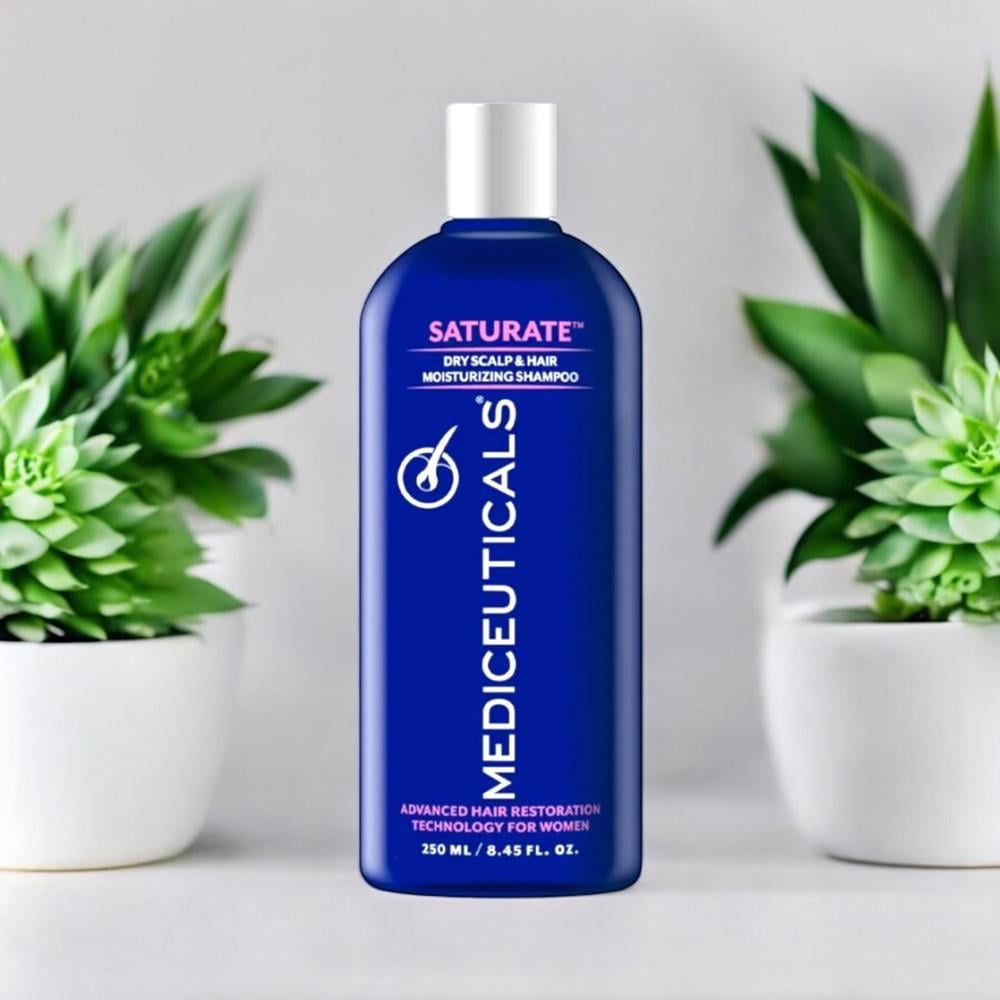 Шампунь для женщин Mediceuticals Saturate против выпадения и утончения волос 250 мл (2378314495)