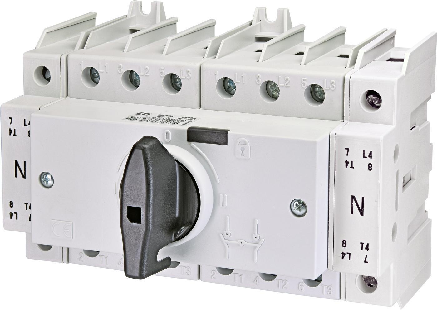 Перемикач навантаження ETI LAS CO 4P 100 "1-0-2" (4664107)