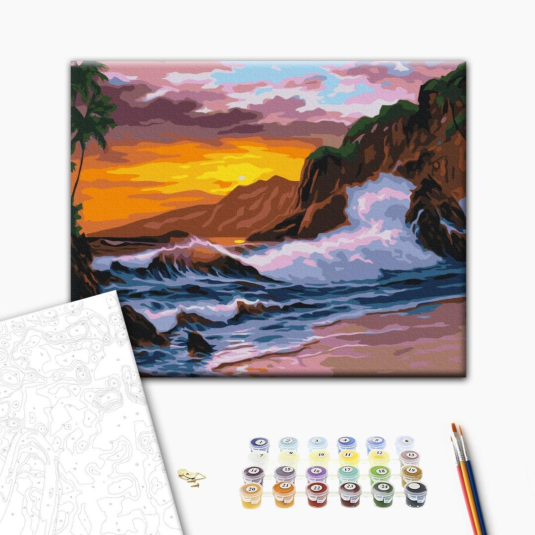 Картина по номерам Brushme Морские волны 40x50 см (BS52108)