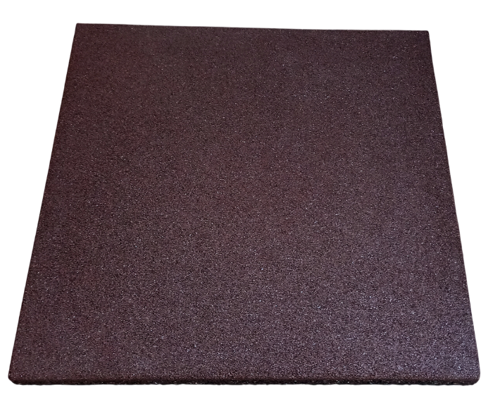 Плитка резиновая Standard 500х500х30 мм Коричневый (32562270)