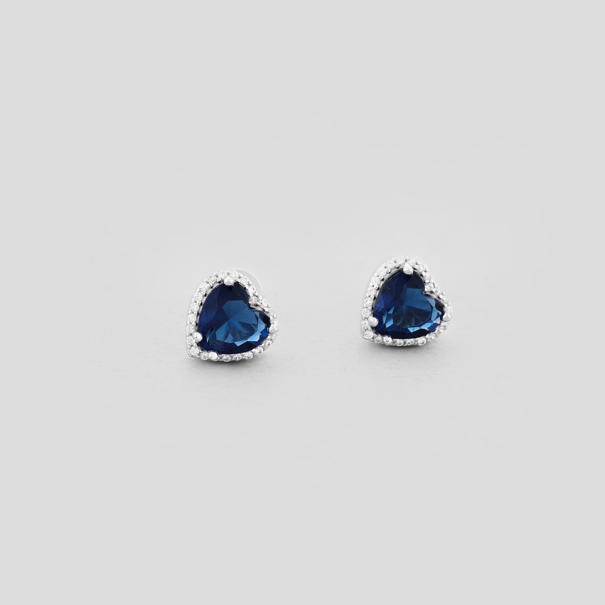 Серебряные серьги Minimal Небесная любовь (16560) Серебряные серьги Minimal Небесная любовь (16560)