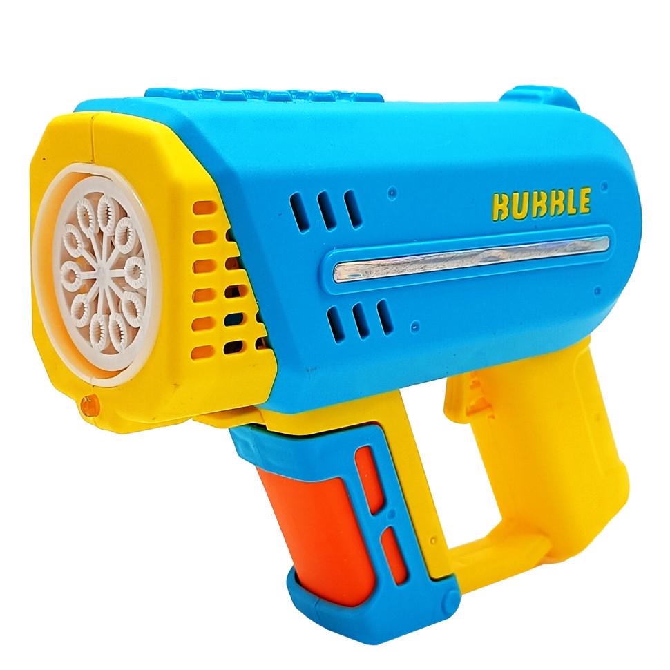 Дитячий генератор мильних бульбашок Пістолет 2236 зі світлом (RLT52932)