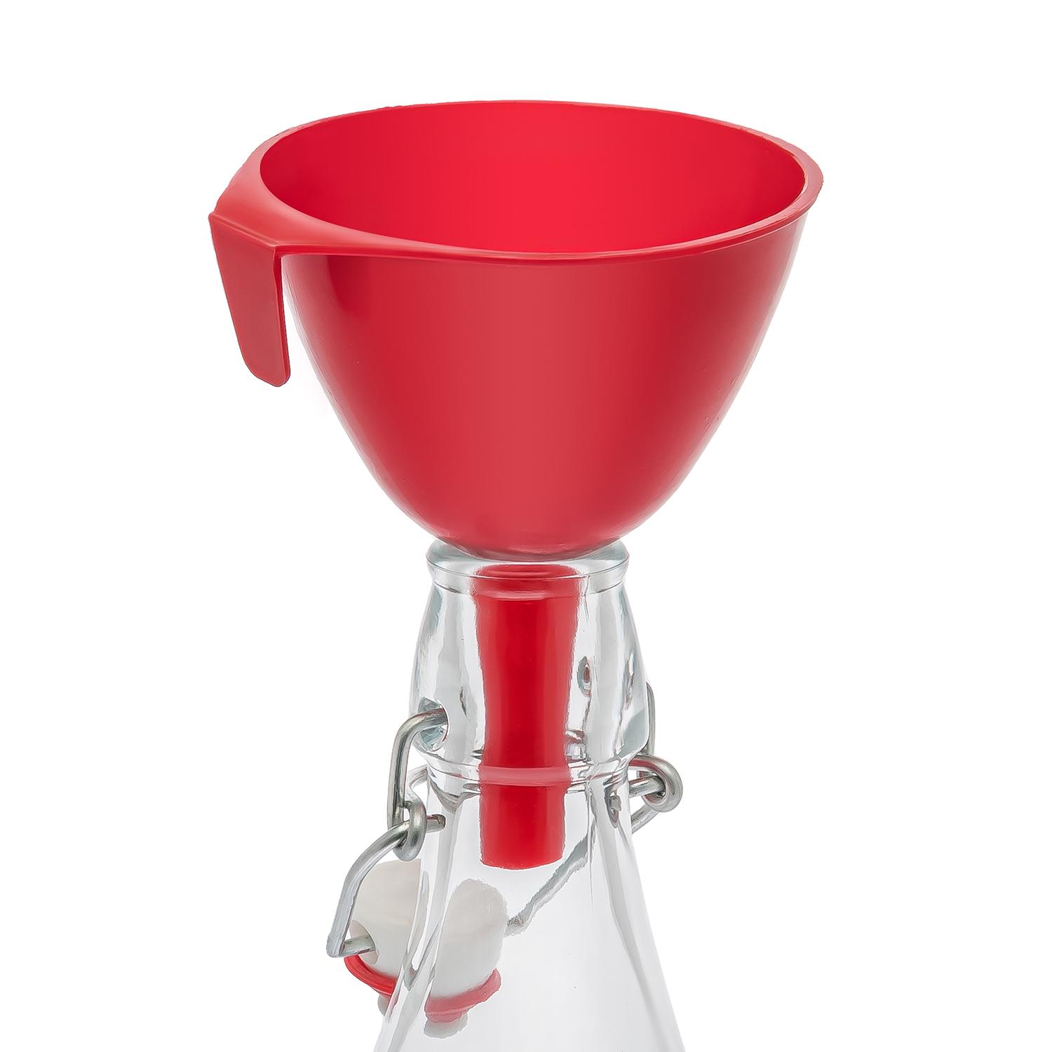 Воронка з сіткою d 7 см Червоний (2106851228) - фото 3 Воронка з сіткою d 7 см Червоний (2106851228) - фото 3
