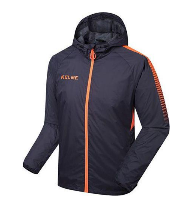 Ветровка Kelme Windproof L Темно-серо-оранжевый (K081.9251)