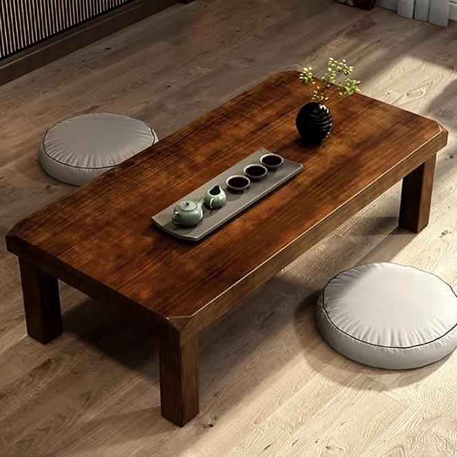 Столик для медитации из дерева Ратилам 130х55х37 см Латте (МДТ-1355371316)