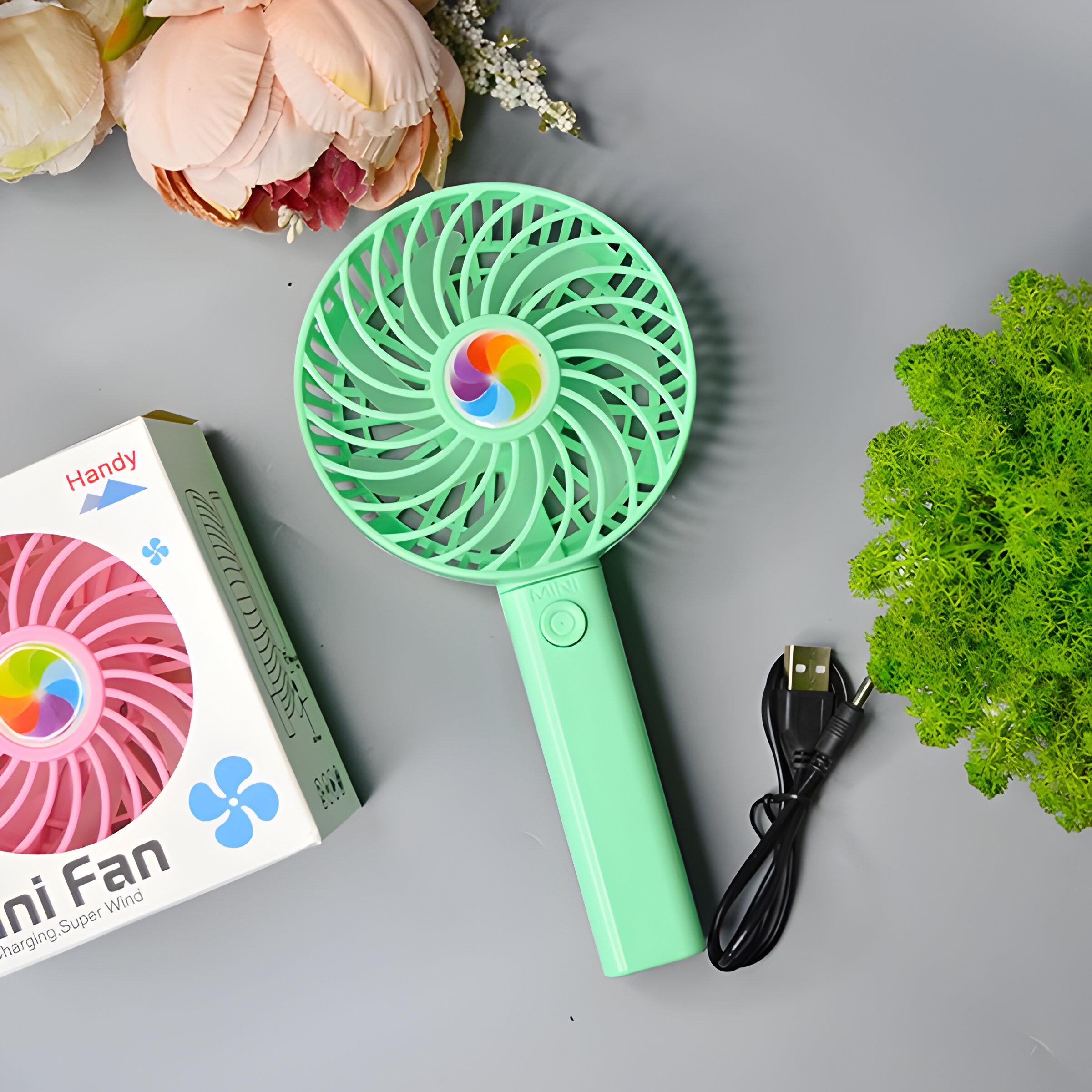 Дитячий вентилятор Зелений (2628-1) - фото 2