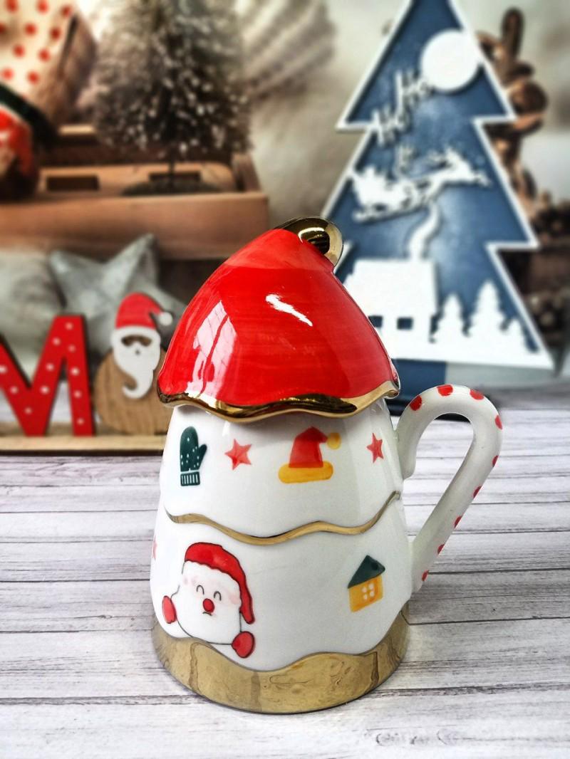 Чашка BonaDi Рождественское чудо 08030-203 450 мл