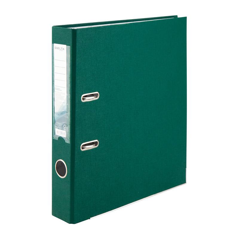 Папка-регистратор Axent Delta односторонняя А4 полипропилен 50 мм разобрана Темно-зеленый (d1713-23p)