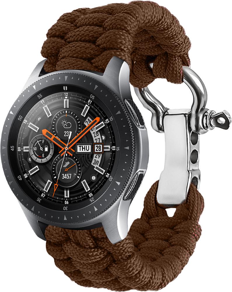 Ремешок из Паракорда Ruper для Galaxy Watch 46 мм (22mm) Brown (30800-30)
