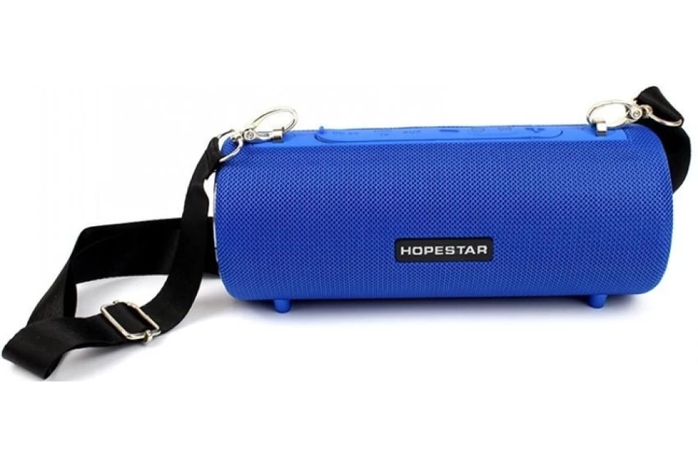 Колонка бездротова портативна HOPESTAR H39 Bluetooth Blue (373815) - фото 4