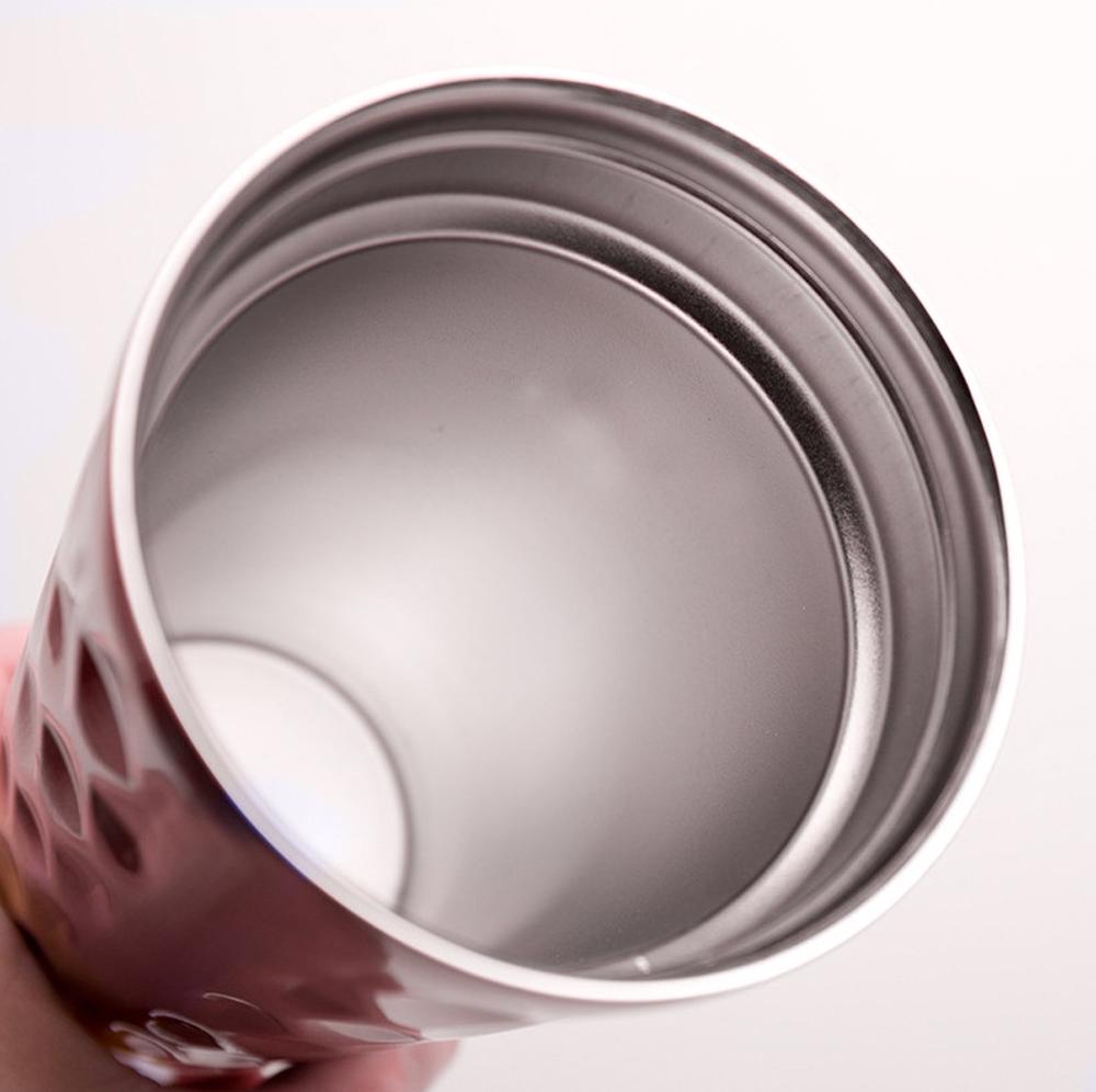 Стакан металлический с крышкой и трубочкой Найт-лайф 550 мл Красный - фото 7