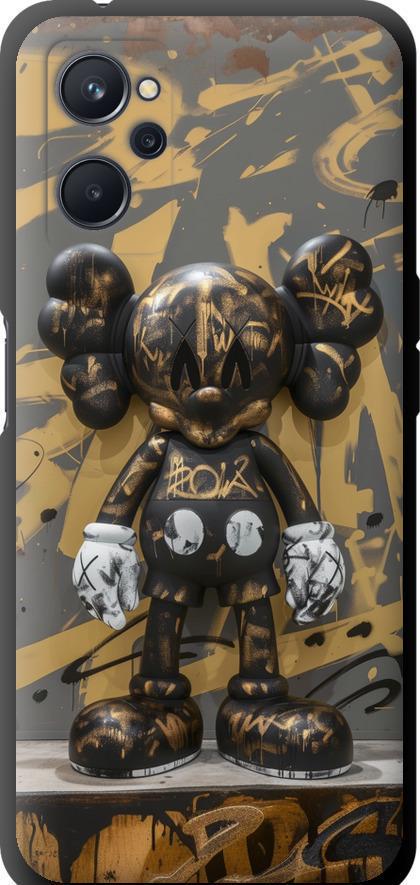 Чехол на Realme 9i Bronze kaws (6097b-2705-42517) Чехол на Realme 9i Bronze kaws (6097b-2705-42517)