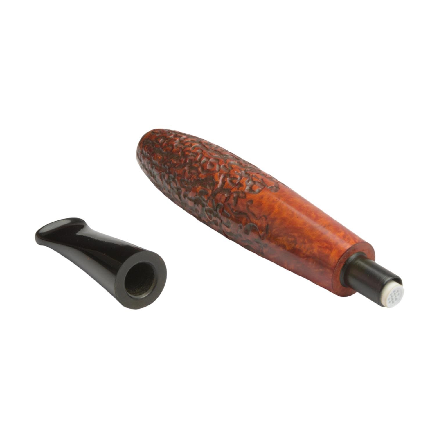 Трубка курительная KAFpipe Freehand №909 деревянная 165 мм из дерева Бриара