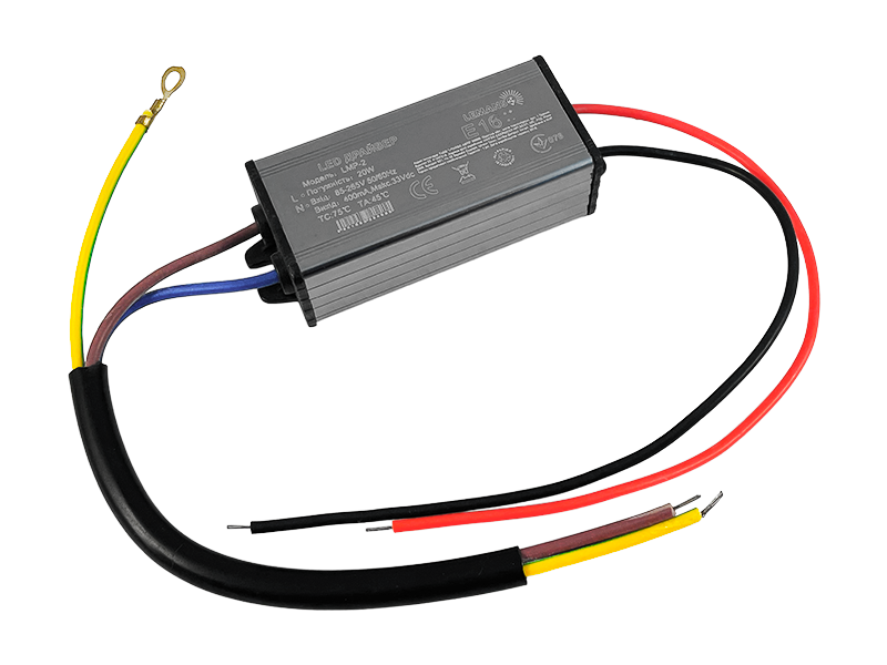 Драйвер для прожектора 33 В 20 Вт IP65 (2058)