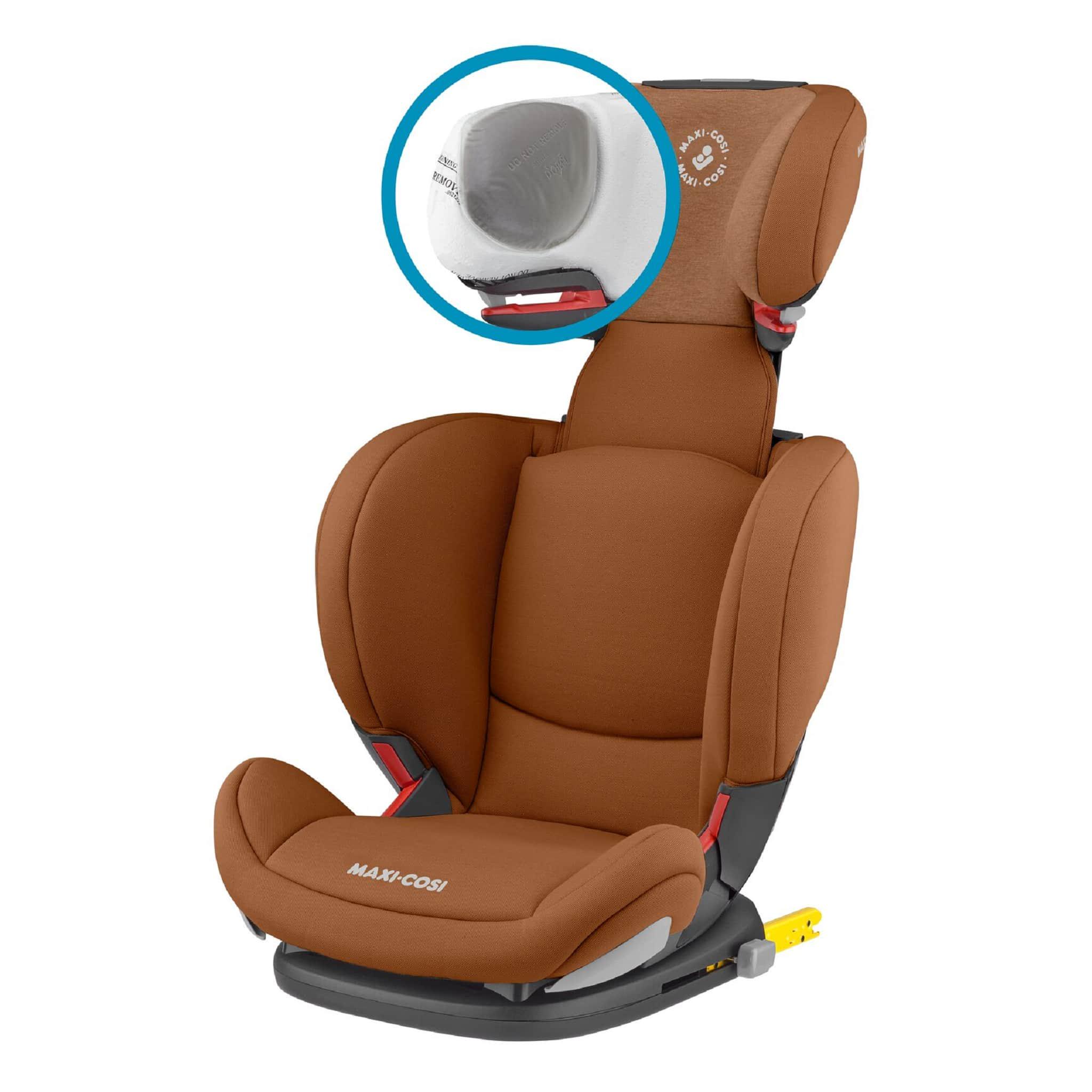 Автокресло Maxi-Cosi Rodifix Air Protect Authentic Cognac (8824650110) - фото 2 Автокресло Maxi-Cosi Rodifix Air Protect Authentic Cognac (8824650110) - фото 2