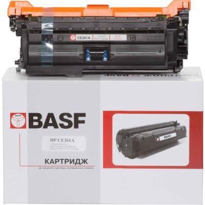 Картридж BASF для HP CLJ CP4025dn/4525xh как CE261A Cyan (KT-CE261A)
