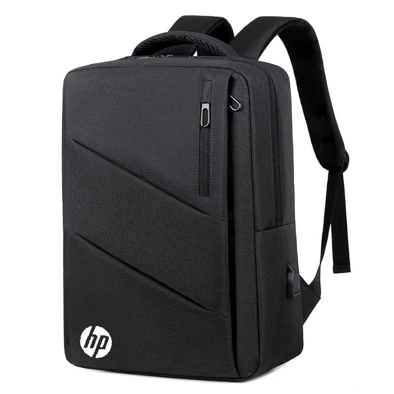 Рюкзак противоударный для ноутбука 15,6" HP водостойкий с USB-портом Черный (IBN051B2)
