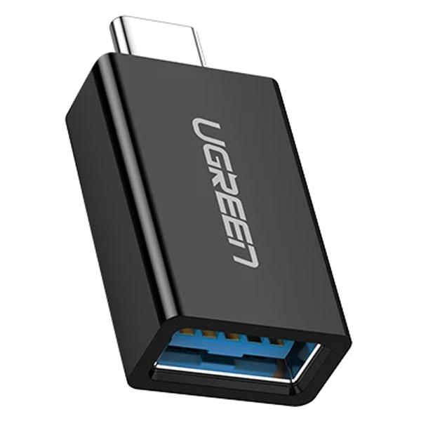 Адаптер Ugreen OTG Тип-C к USB3.0 US173 20808 Черный