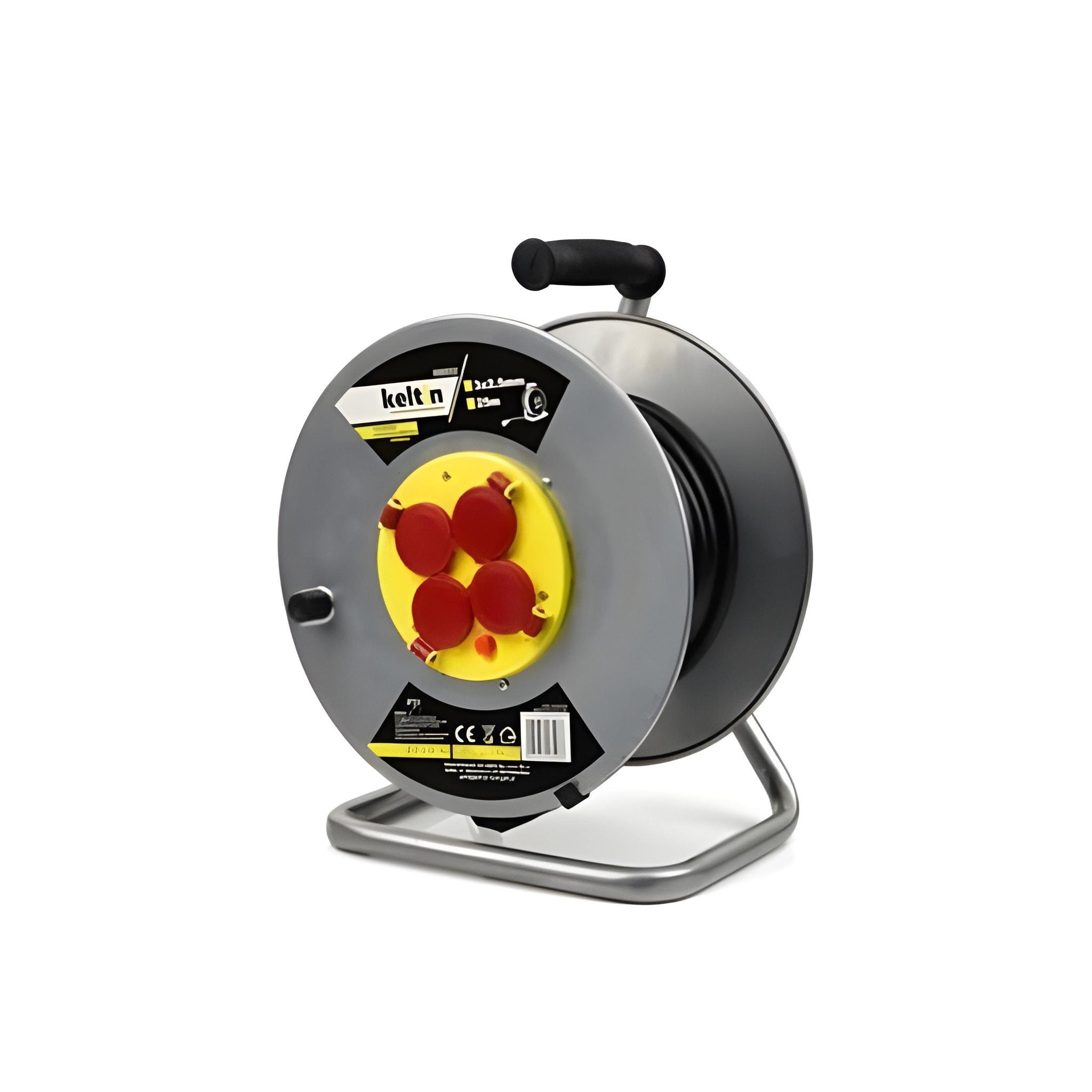 Подовжувач на котушці Keltin K00232 4 розетки 25 м (2415884938)