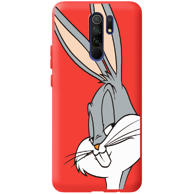 Чехол BoxFace Xiaomi Redmi 9 Lucky Rabbit Красный силикон (40233-bk81-41139)
