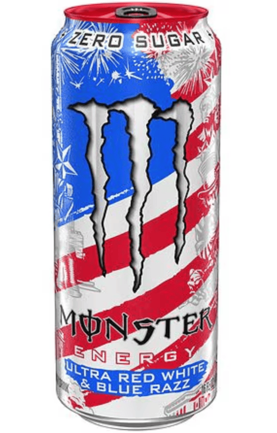 Енергетичний напій Monster Energy Ultra Sugar Free Red White Blue Razz 473 мл (3072592724)