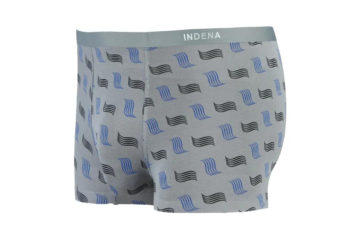 Мужские трусы INDENA Бамбук 2XL Светло-cерый (wh2503)