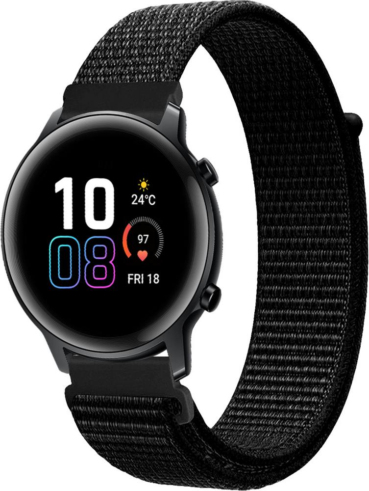 Ремінець нейлоновий Sport Loop для Honor Magic Watch 2 42 мм Black (15778-2B)