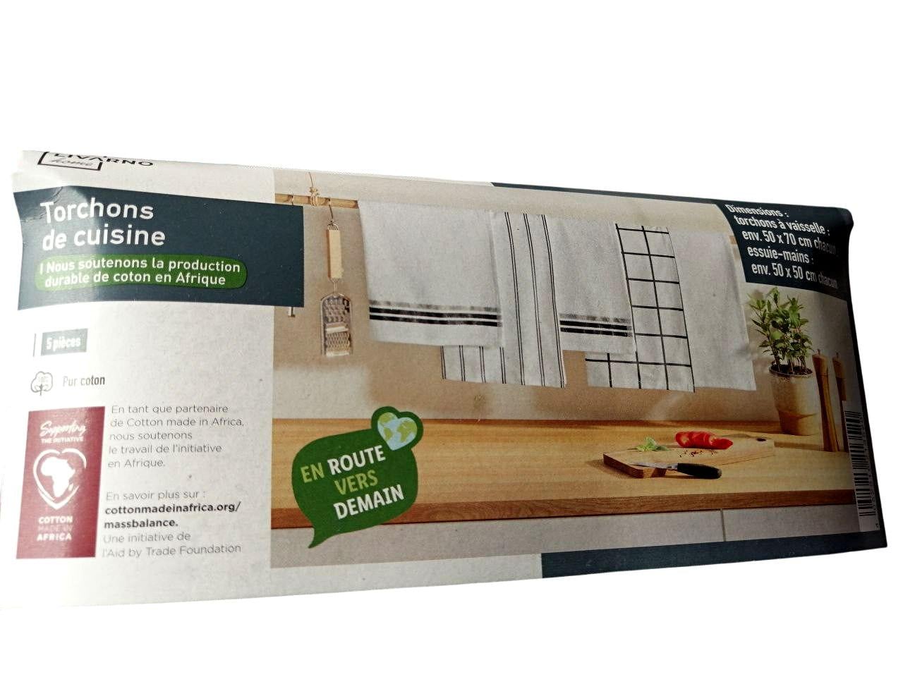 Набір кухонних рушників Livarno Home Torchons de cuisine від (210968)