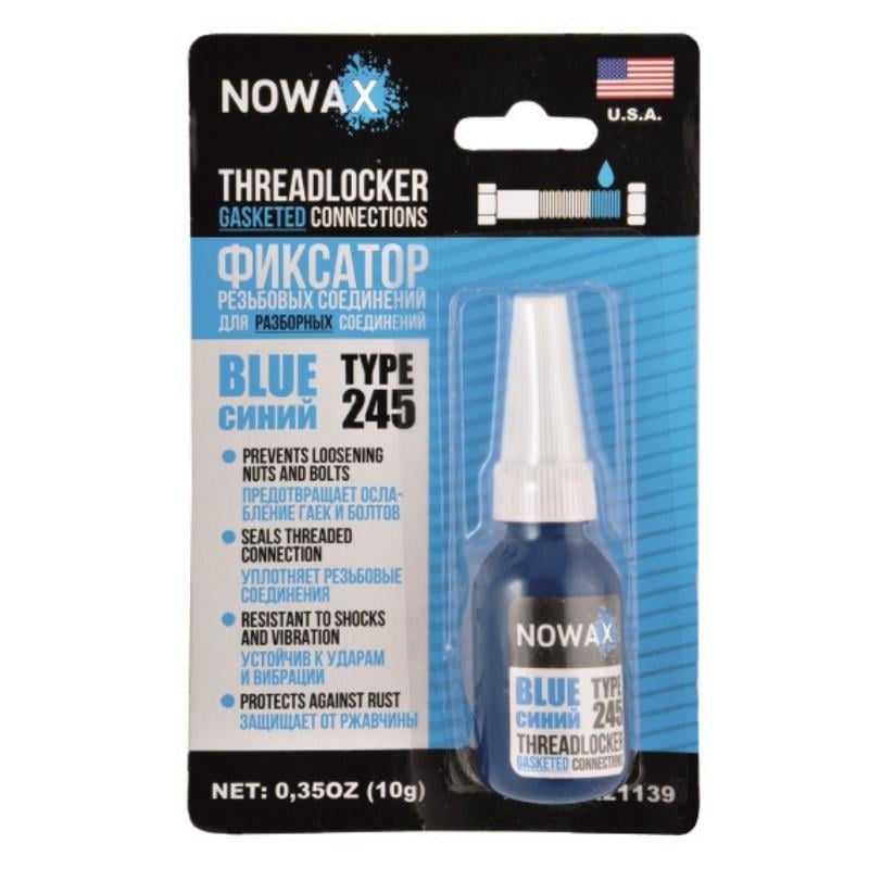 Фиксатор резьбы Nowax Threadlocker Blue (NX21139) - фото 1