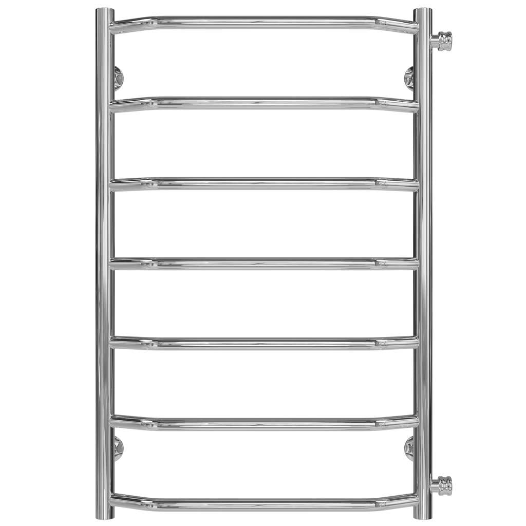 Рушникосушарка водяна Deffi Трапеція П7 бокове праве підключення нержавіюча сталь 500х800 мм Хром (C.TR.80.50.7.C.C)