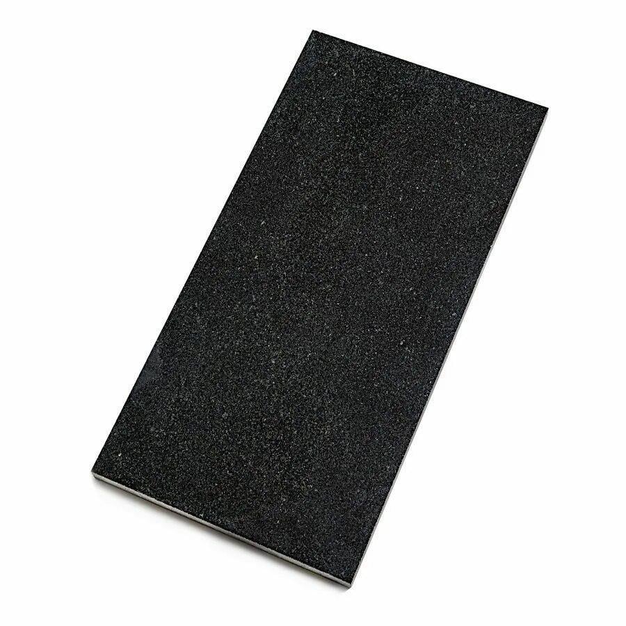 Гранитная плитка Каменный двор Габбро полированное 30х60х2 см (067)