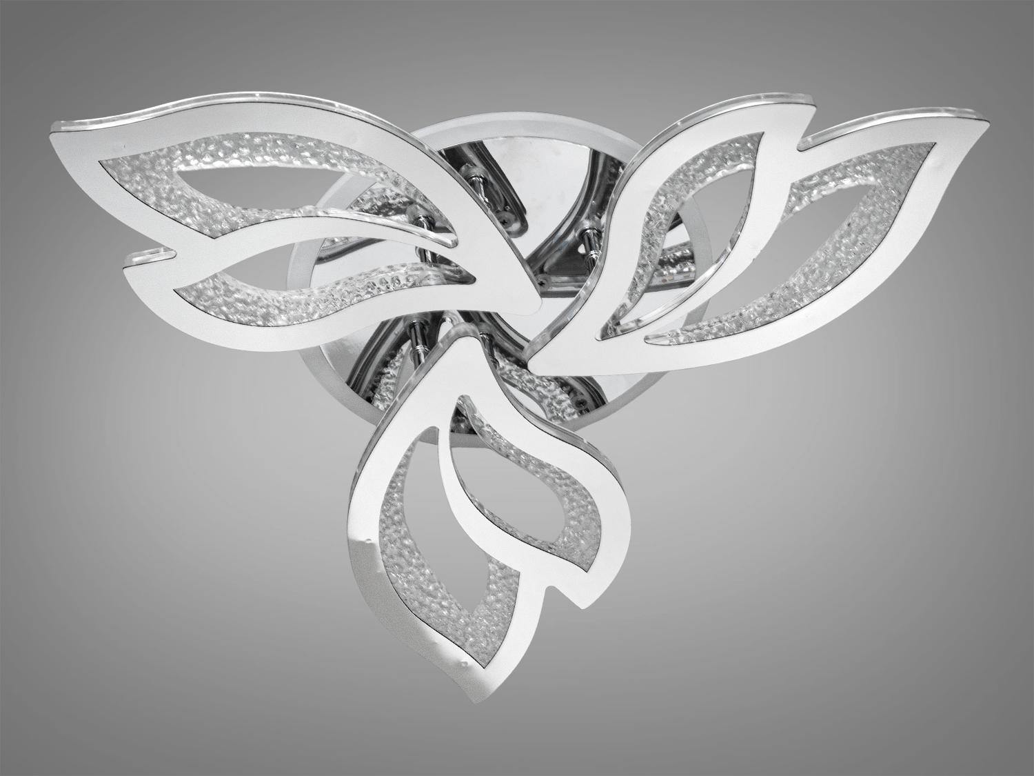 Люстра потолочная светодиодная с диммером 65W (2455/3HR 3col dim) - фото 3 Люстра потолочная светодиодная с диммером 65W (2455/3HR 3col dim) - фото 3