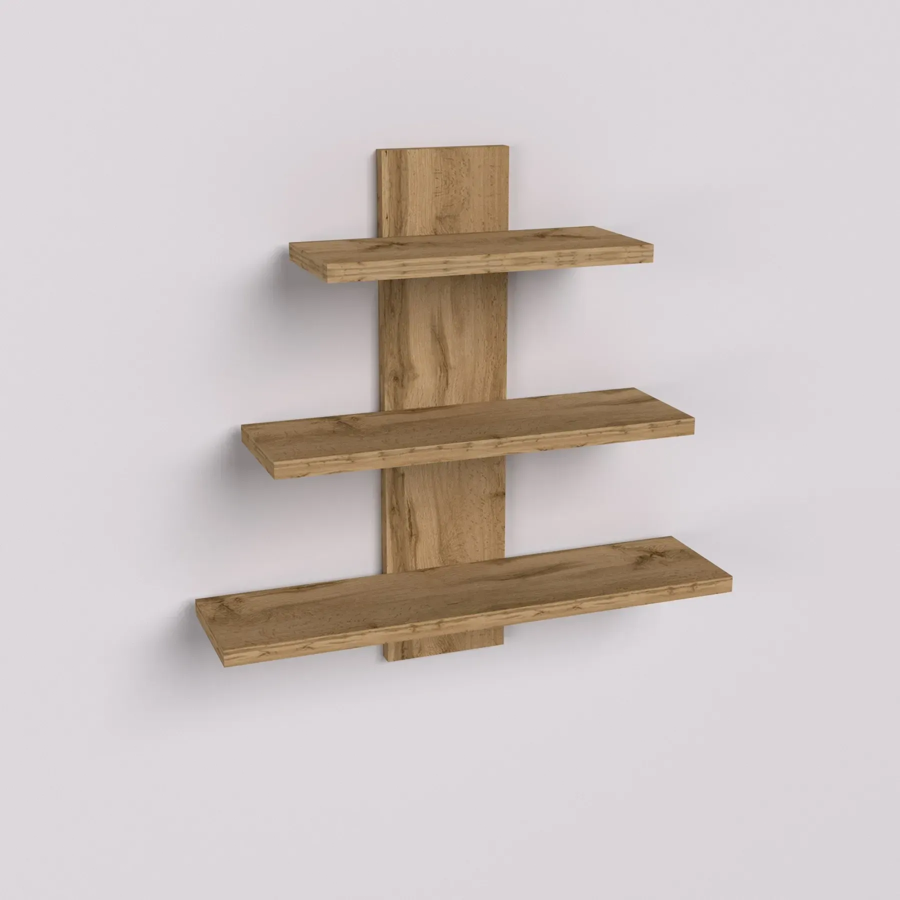 Полка навесная Kontinent П-1 50х14х50 см Дуб Аппалачи (52718644) - фото 2 Полка навесная Kontinent П-1 50х14х50 см Дуб Аппалачи (52718644) - фото 2