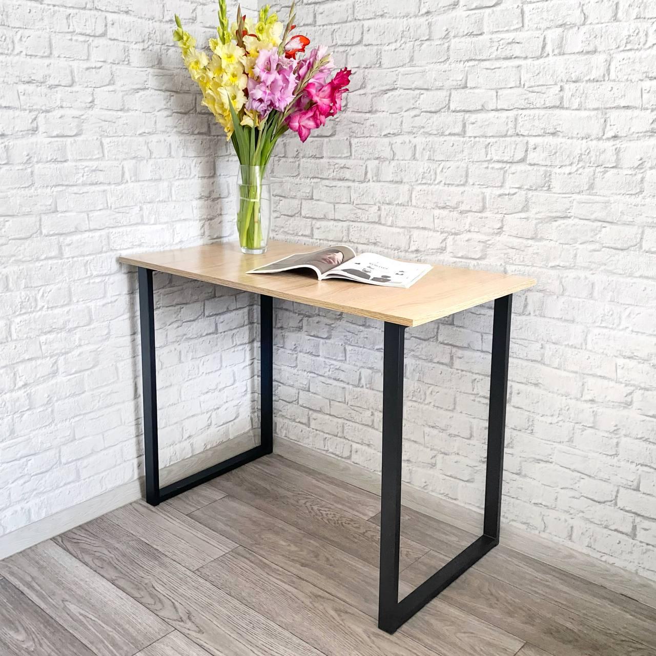 Стіл письмовий Krei Смарт 1000х550х736 мм Дуб сонома/Чорний (ГО5002.730)