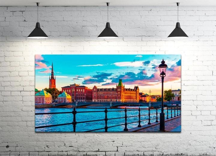 Картина на холсте DK Набережная 50x100 см (DKP50100-g437)