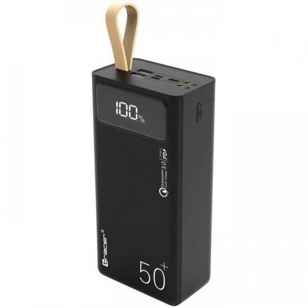 Повербанк Tracer Magni 22,5 W 50000 mah QC3,0/PD/SCP/Vooc Black