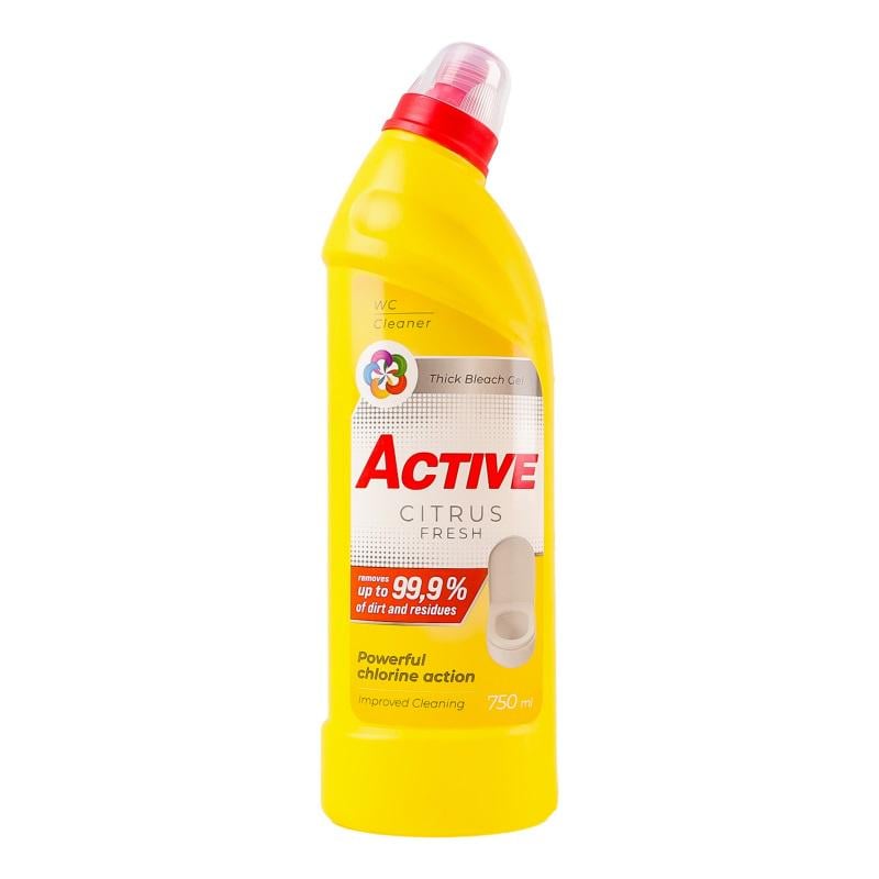 Средство для мытья туалета Active Citrus Fresh 750 мл (37202682)
