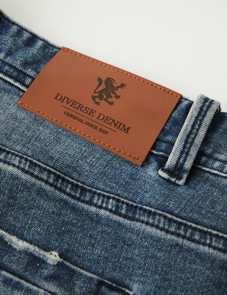 Джинси чоловічі Diverse NEWMAN 241 р. 34/32 Блакитний (5902598956002) - фото 6