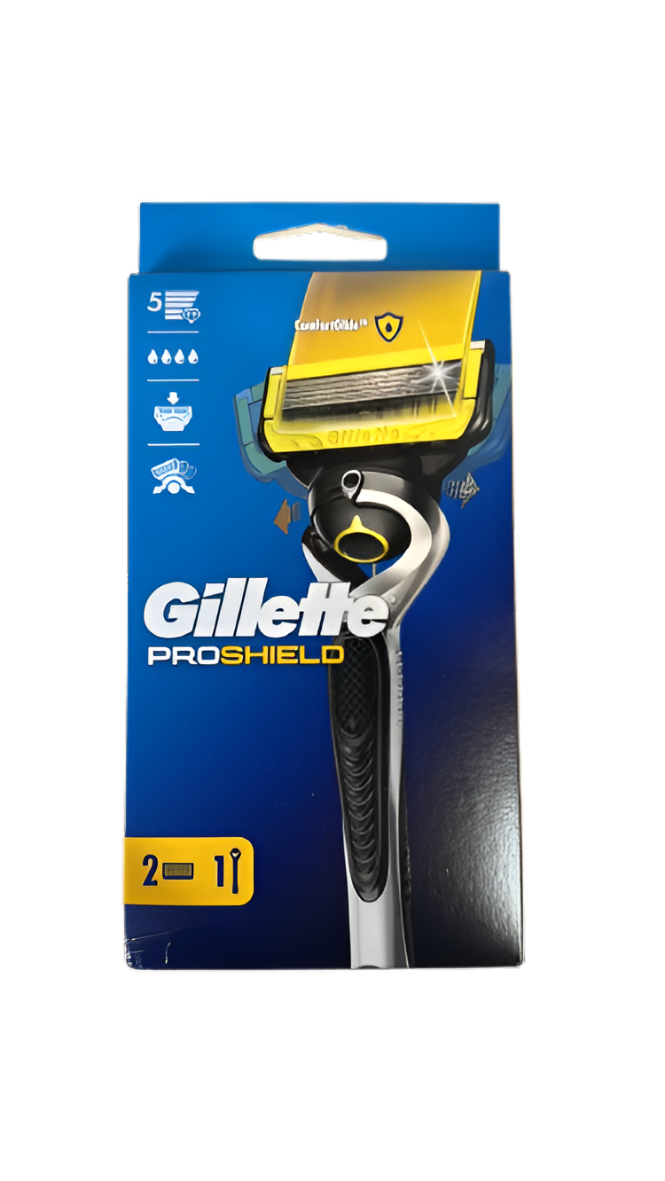 Станок для бритья мужской GILLETTE Fusion5 Proshield с 2 сменными картриджами (573472)