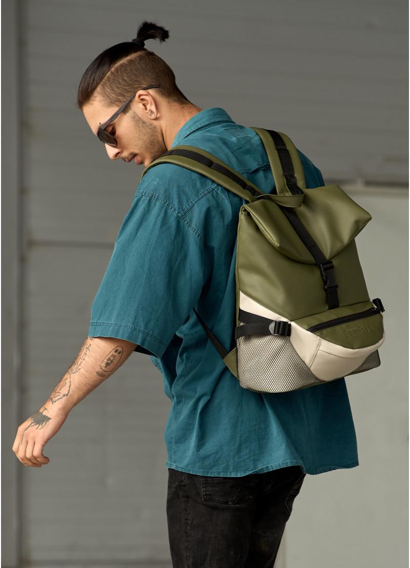 Рюкзак чоловічий Sambag Rene Double Хакі (15378702) - фото 9 Рюкзак чоловічий Sambag Rene Double Хакі (15378702) - фото 9