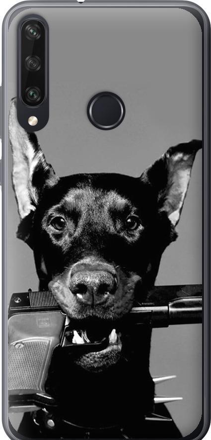 Чехол на Huawei Y6p Доберман (2745t-1952-42517) Чехол на Huawei Y6p Доберман (2745t-1952-42517)