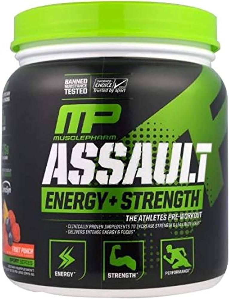 Комплекс предтренировочный Muscle Pharm Assault Sport Fruit Punch 345 г