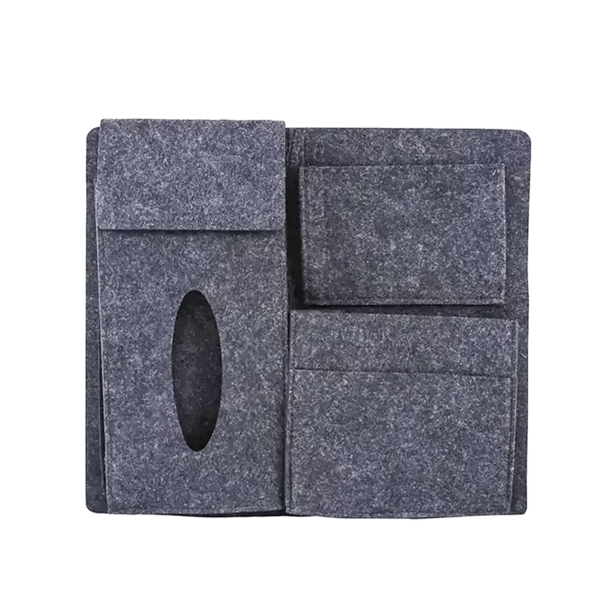 Автомобильный органайзер на спинку сиденья на 4 кармана Серый (1009149-DarkGray) Автомобильный органайзер на спинку сиденья на 4 кармана Серый (1009149-DarkGray)