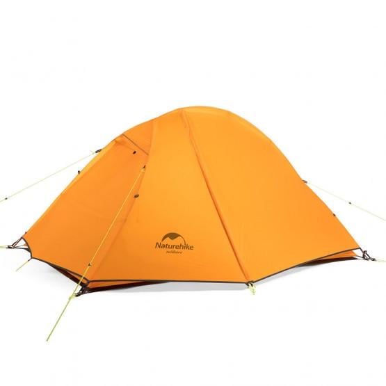 Палатка Naturehike Cycling II NH18A180 20D Spider II silicone footprint Orange
