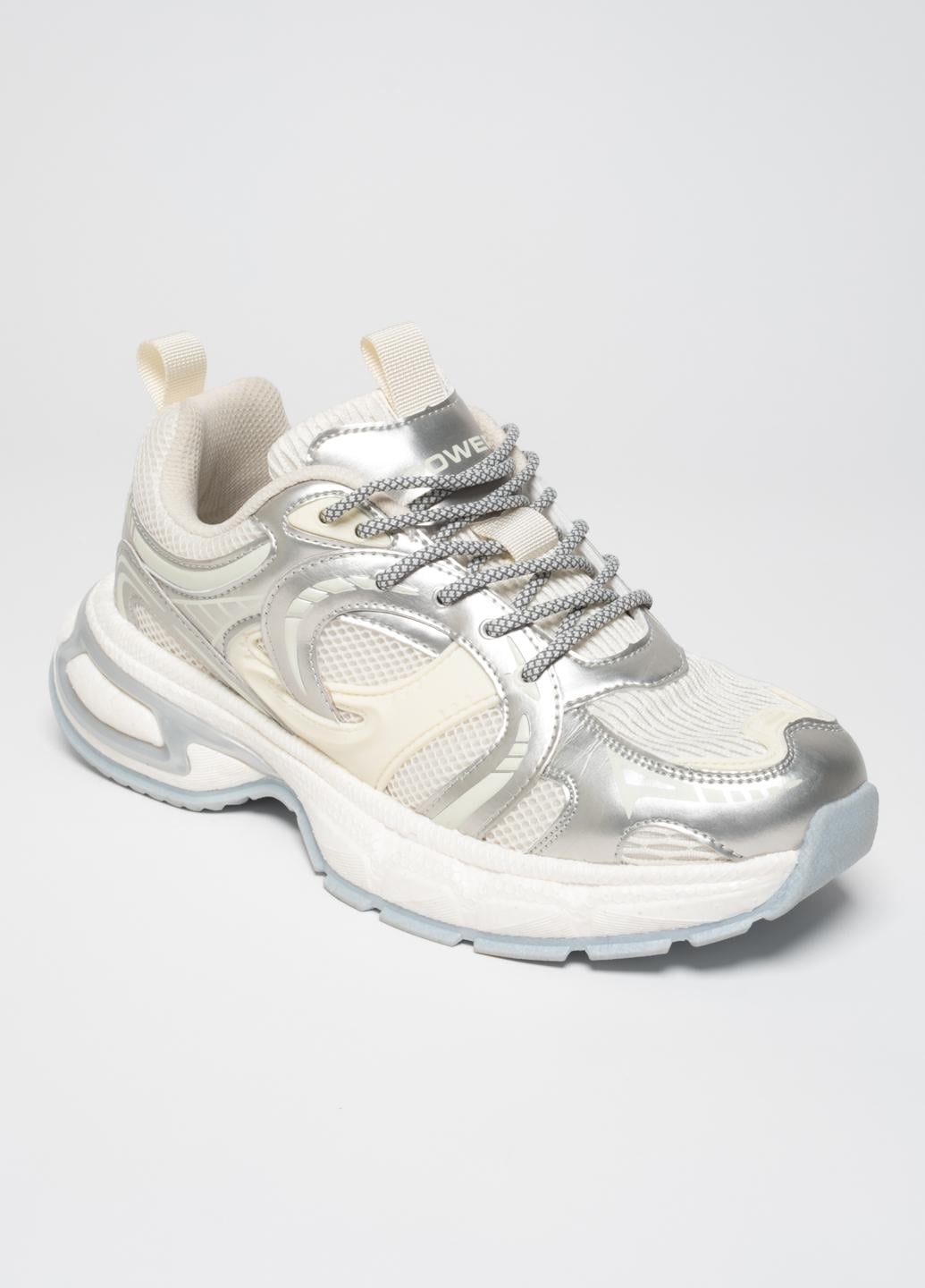 Кроссовки мужские POWER 25K109-2 р. 41 Серебряный (345668_41)