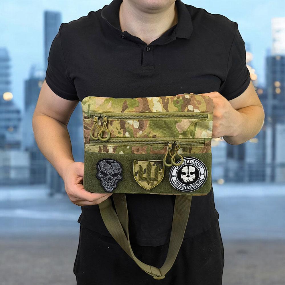 Сумка мужская нагрудная военная (521254) - фото 33 Сумка мужская нагрудная военная (521254) - фото 33
