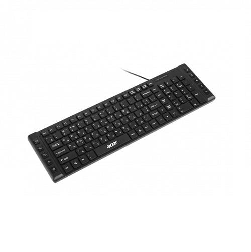 Клавиатура проводная Acer ZL.KBDEE.012 OKW010 115key USB EN/UKR/RU Черный (13464824) - фото 2