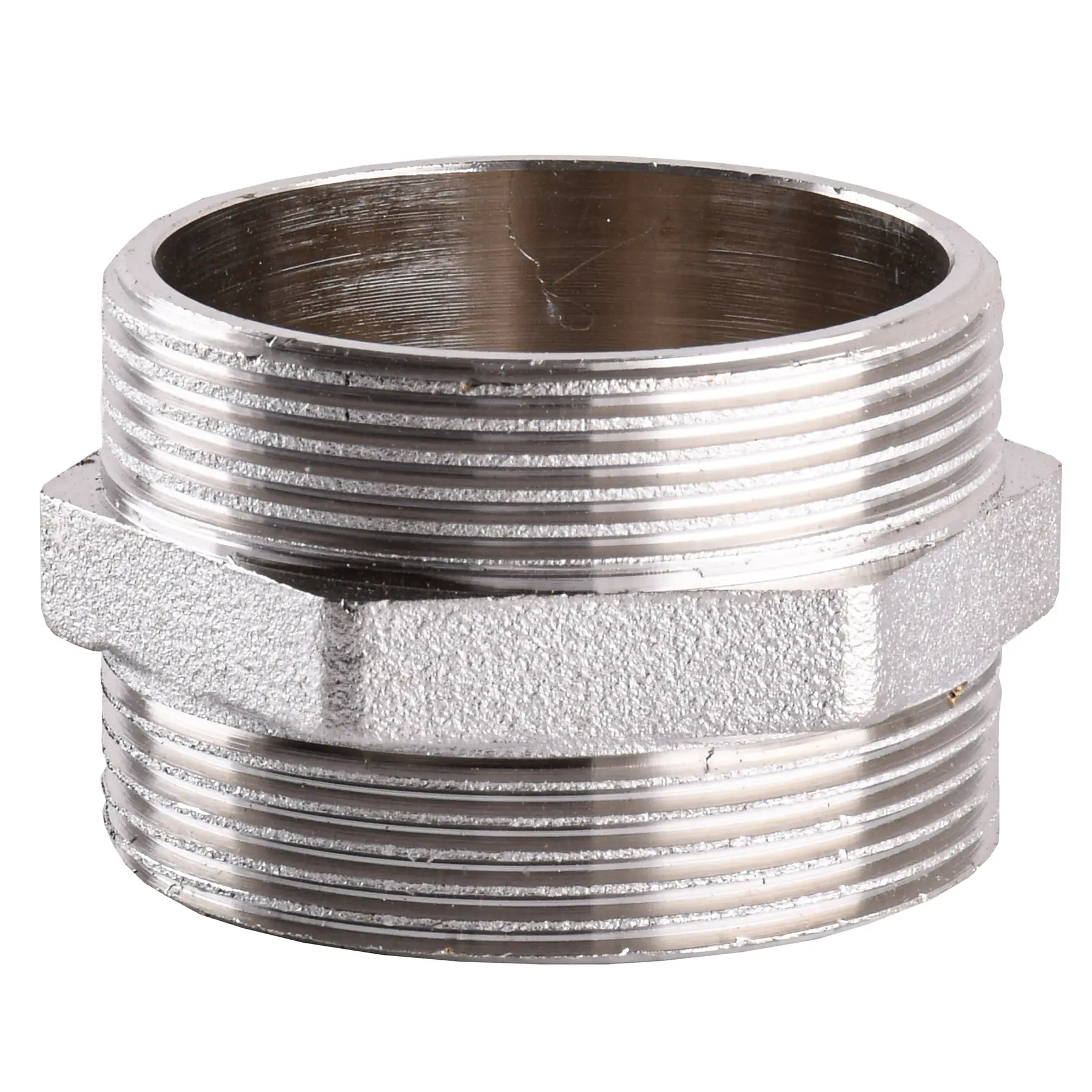 Ниппель штампованный VA А0536Анк 2″ЗРх2″ЗР никелированный (GSR-000025099)