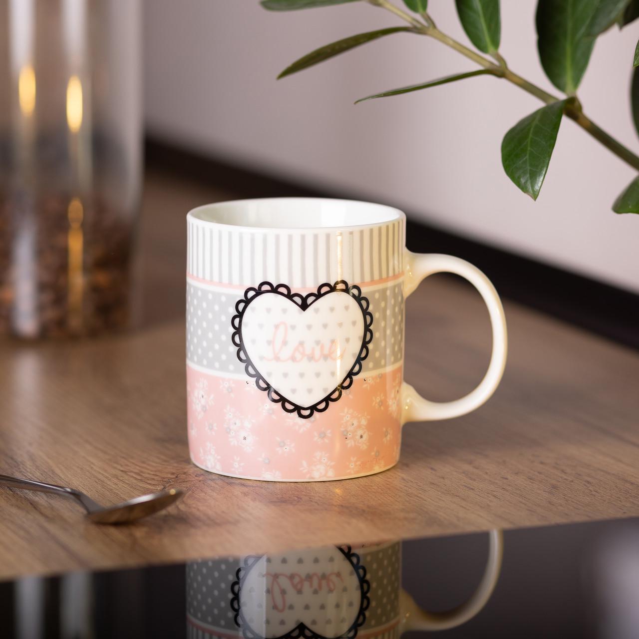 Кружка керамическая для кофе и чая 400 мл - фото 5 Кружка керамическая для кофе и чая 400 мл - фото 5