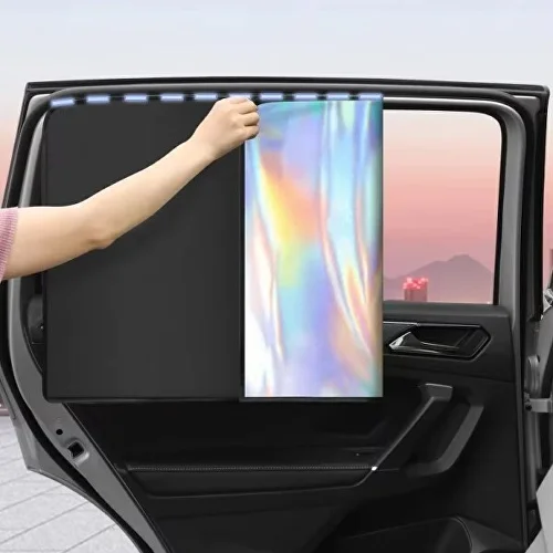 Шторки голографические для авто 4 шт. (AN00702) - фото 3 Шторки голографические для авто 4 шт. (AN00702) - фото 3